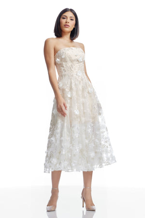 Kailyn Dress / OFF WHITE MULTI