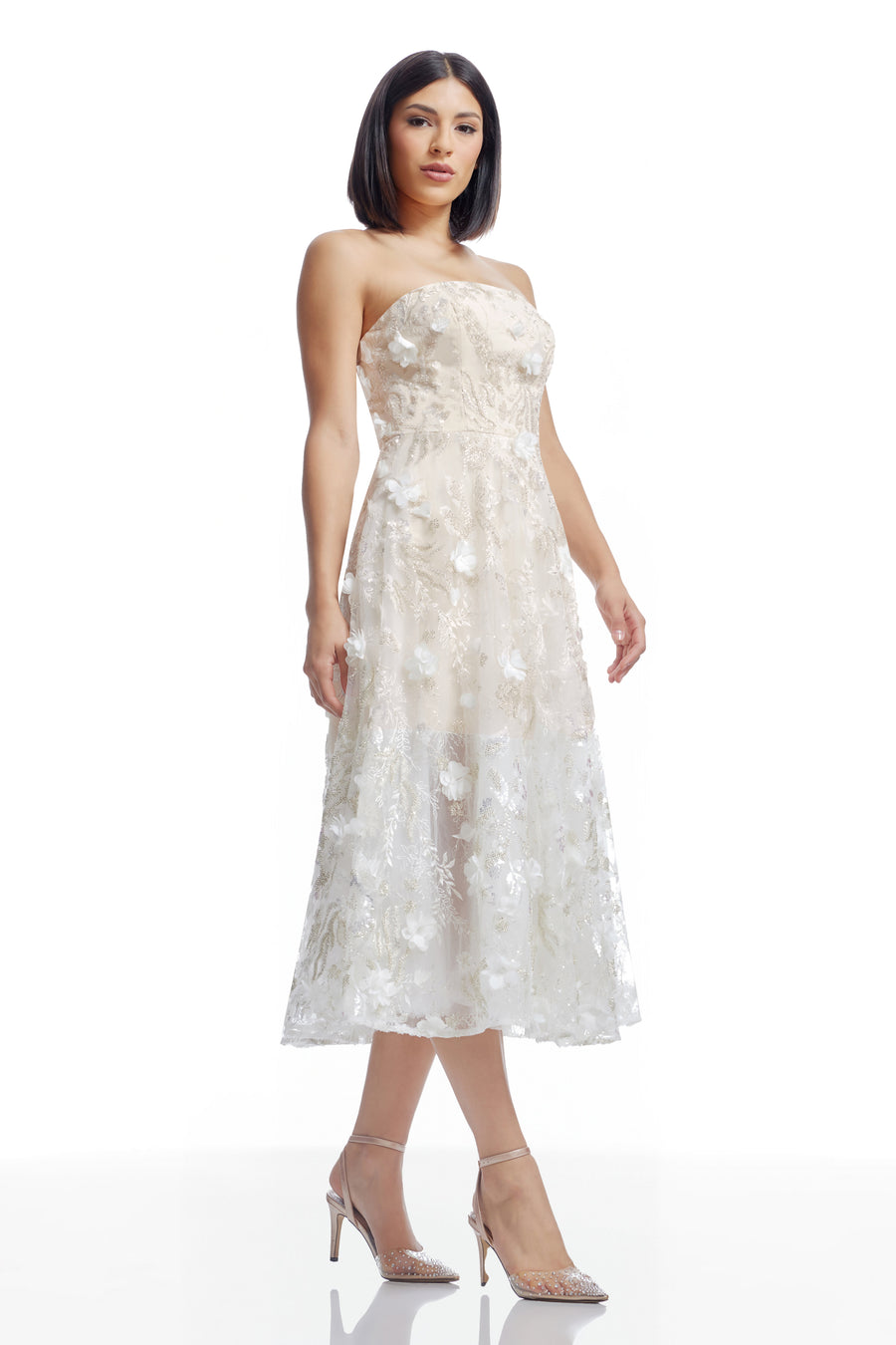 Kailyn Dress / OFF WHITE MULTI