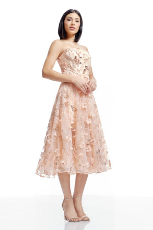 Kailyn Dress / PEACH MULTI