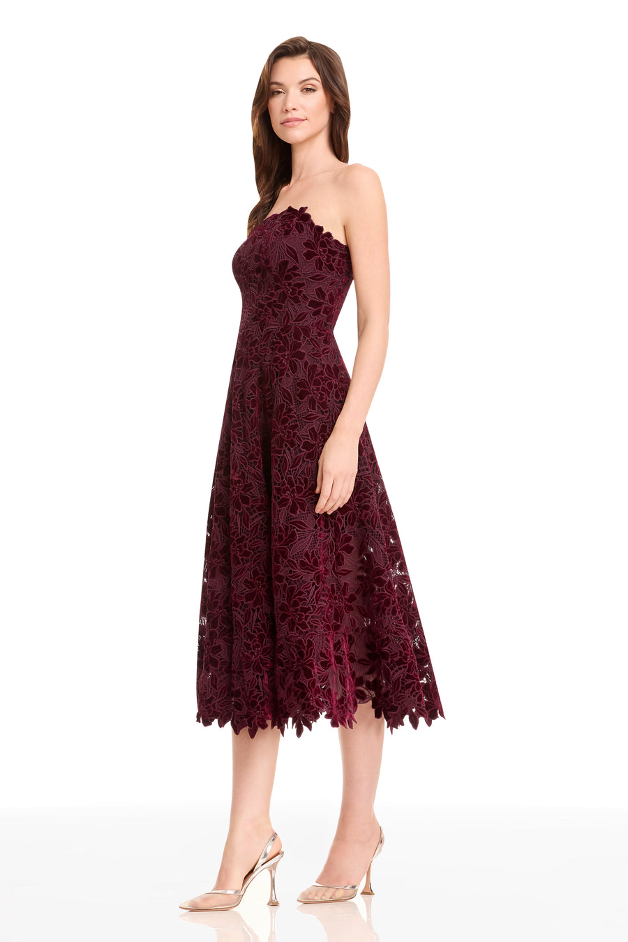 KAILYN DRESS / OXBLOOD