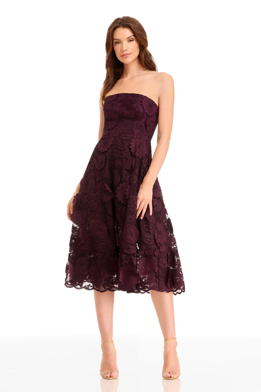 KAILYN DRESS / DARK CHERRY