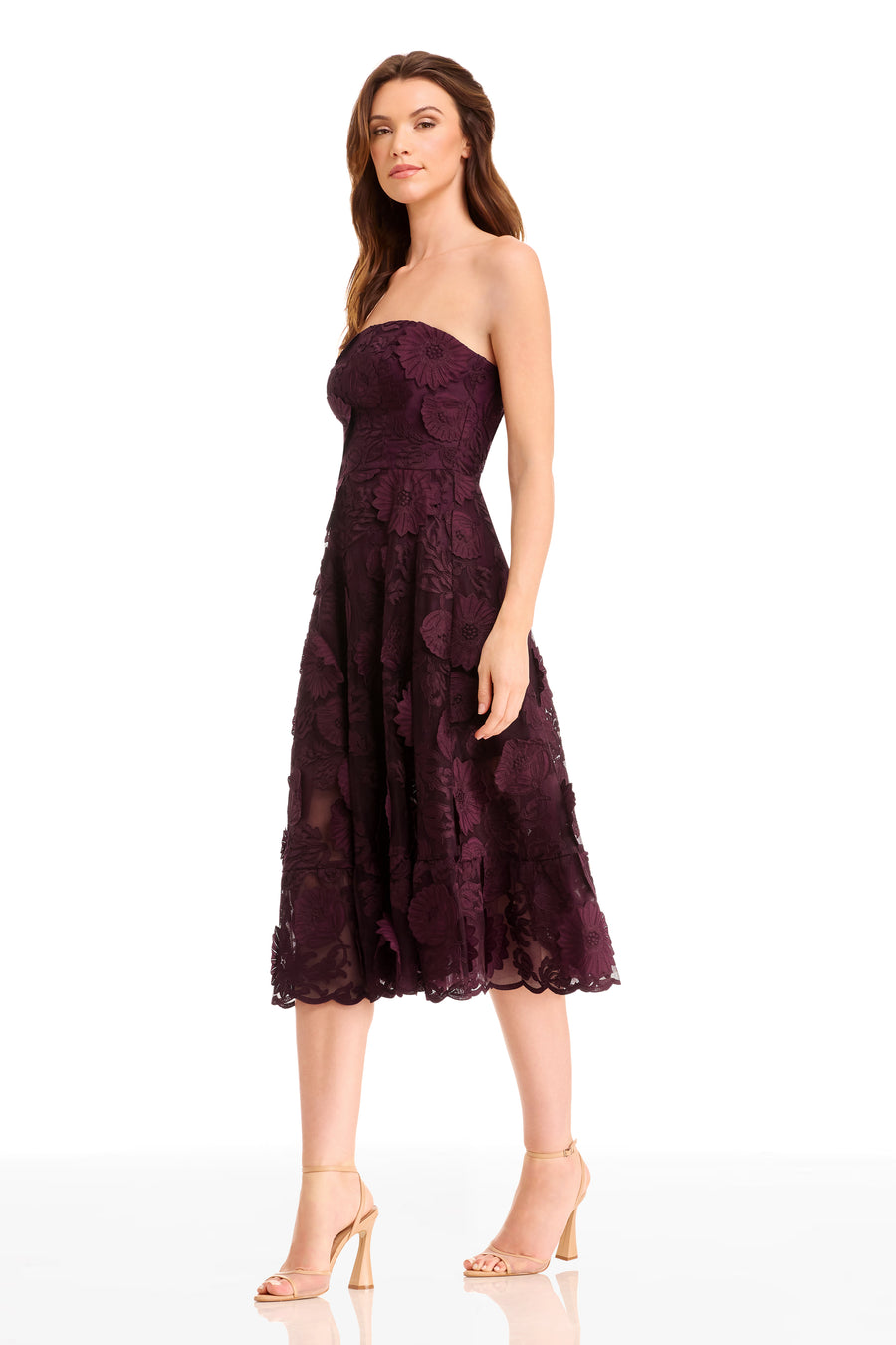 KAILYN DRESS / DARK CHERRY