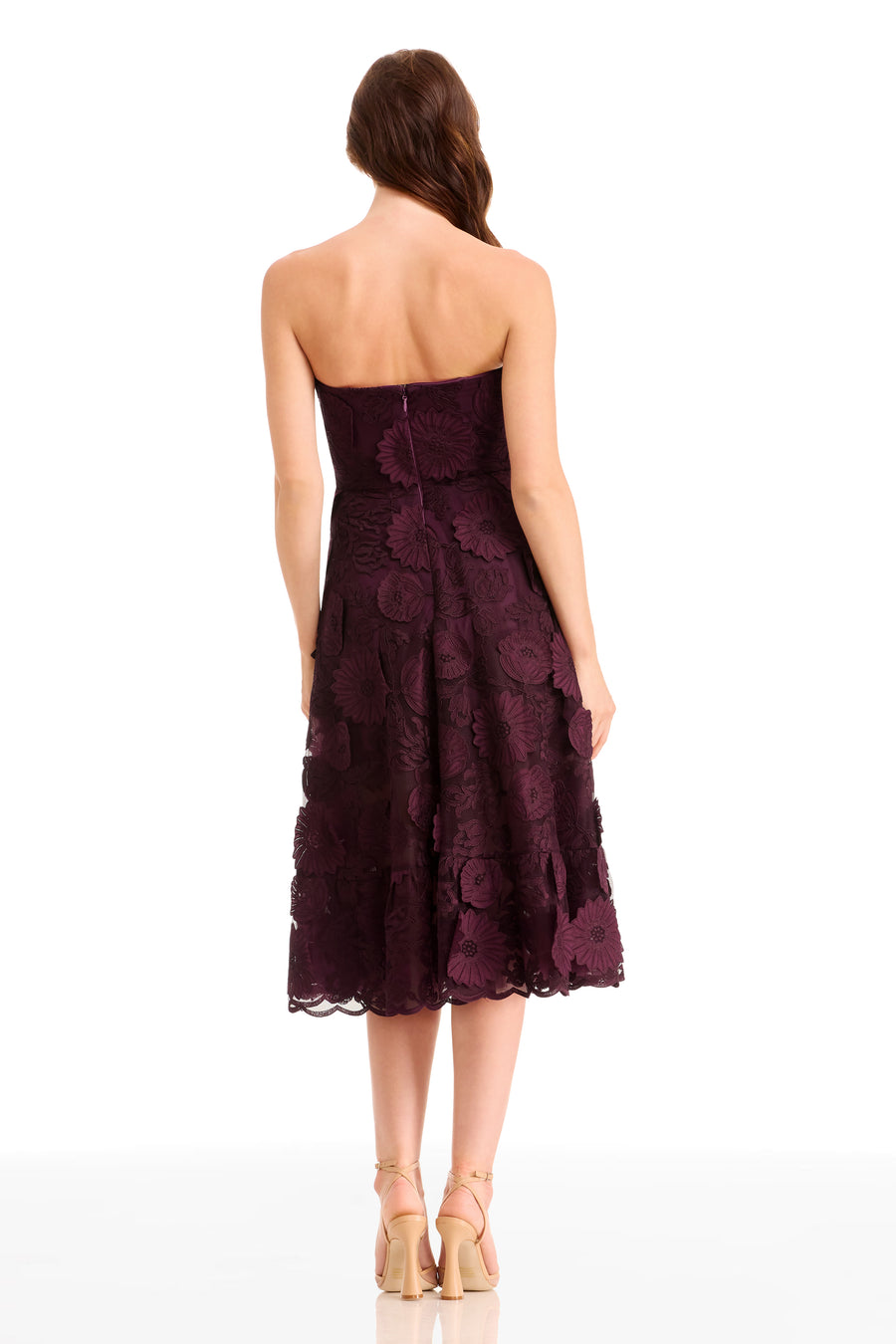 KAILYN DRESS / DARK CHERRY