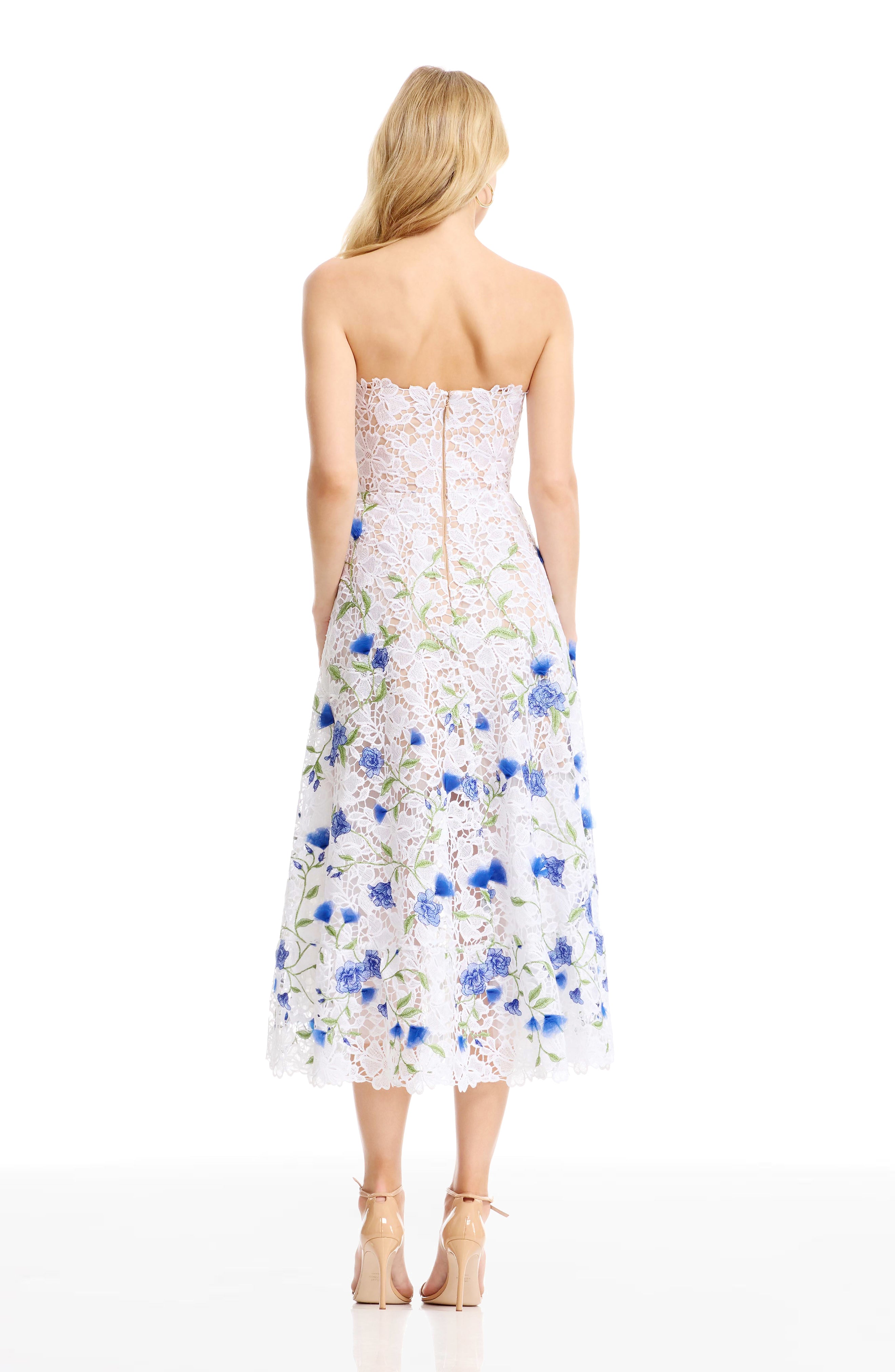 open lace back dress Kailyn Dress  Dress the Population