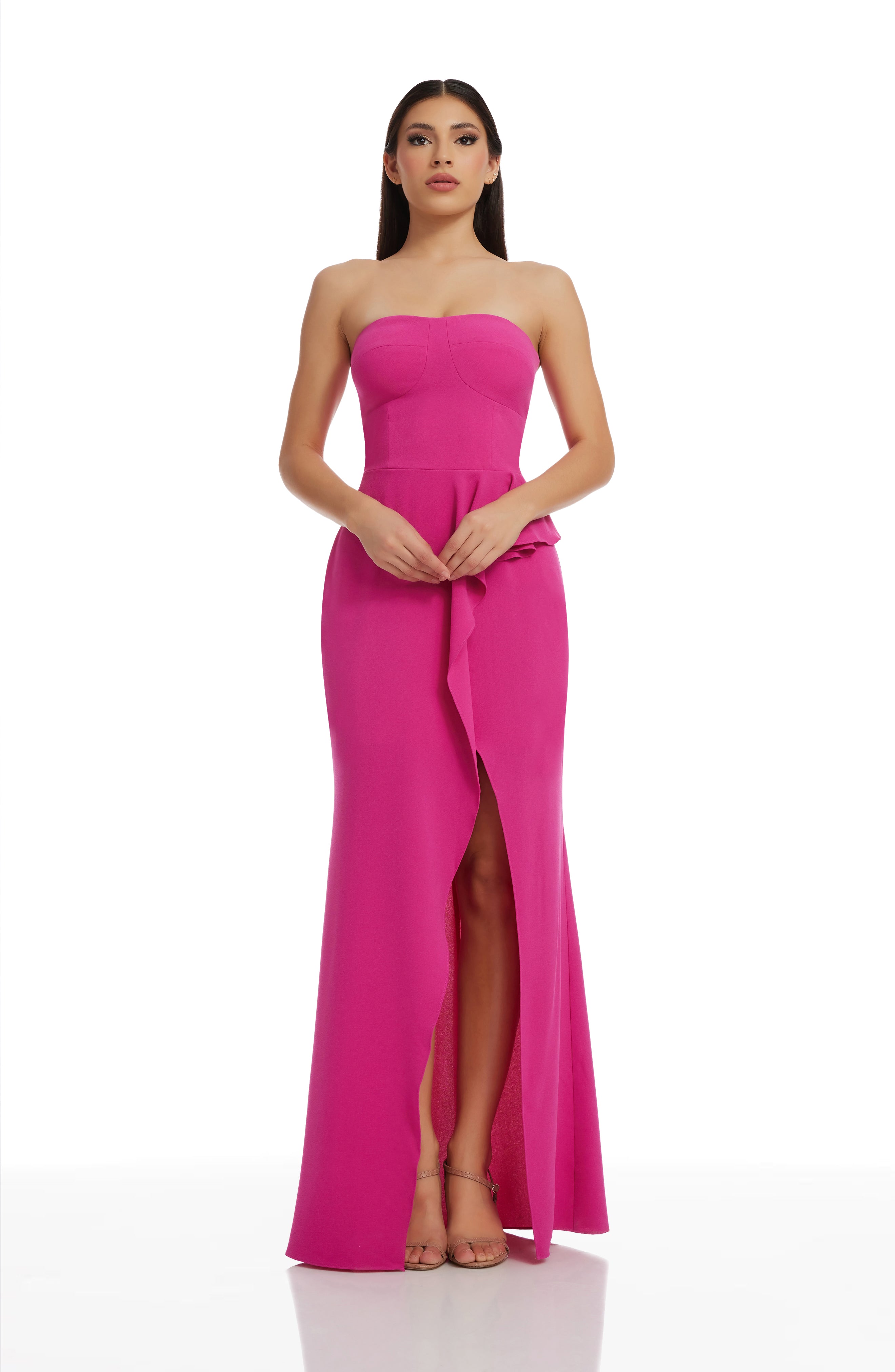 Dress The Population Kai Gown - Red