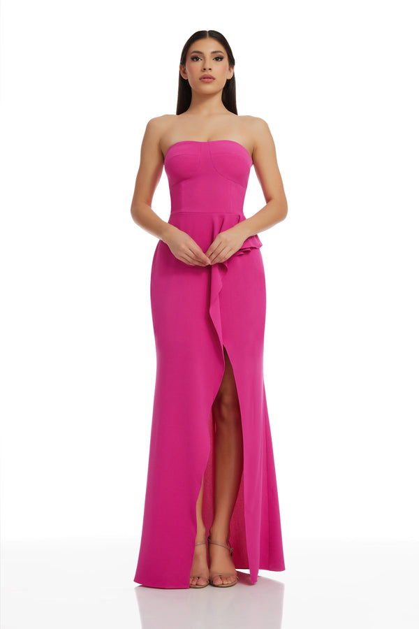 Kai Gown / FUCHSIA