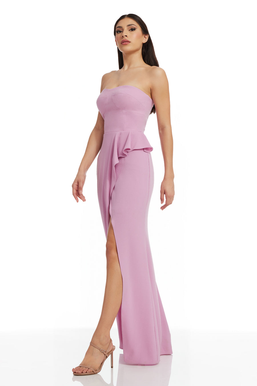 dress the population kai crepe maxi dress Kai Dress Dress the Population