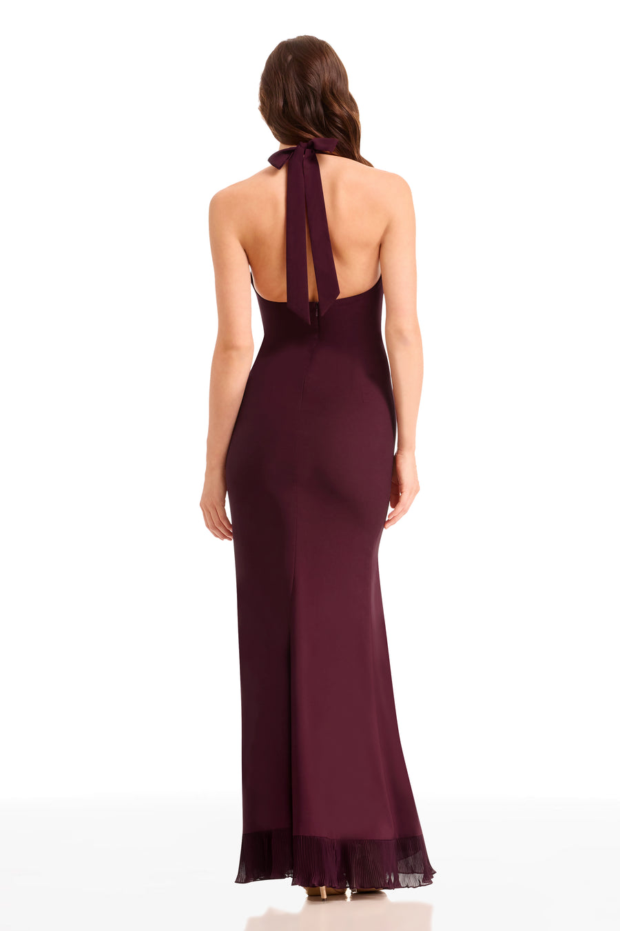 KATHLEEN DRESS / DARK CHERRY