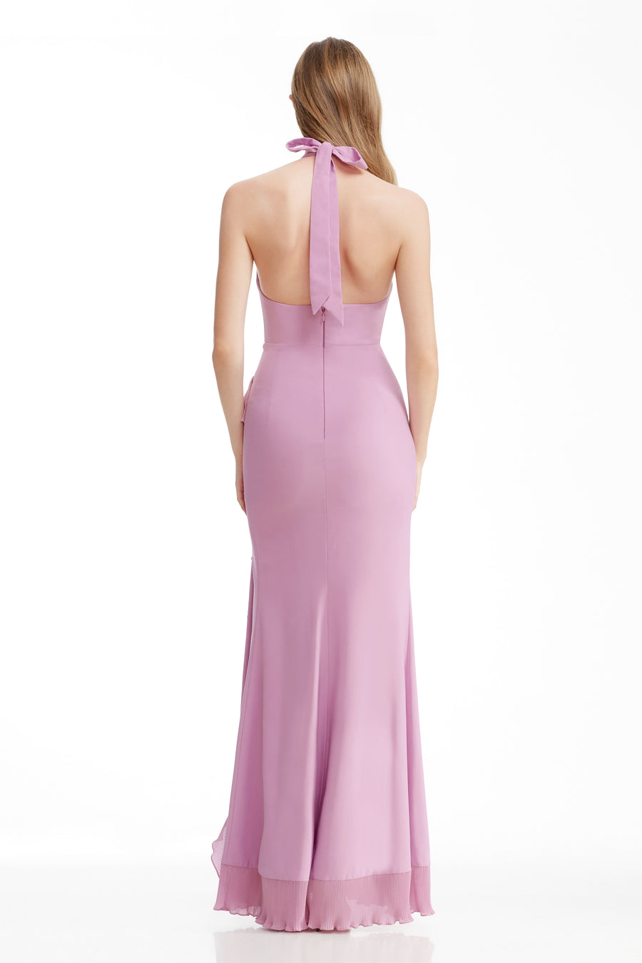 dress the population kathy dress Dress The Population Kathleen Ruffle Maxi Dress
