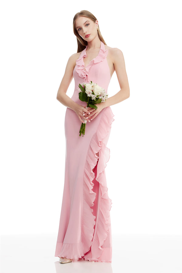 Kathleen Dress / VINTAGE PINK