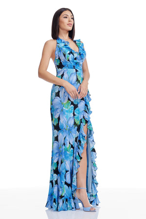 Kathleen Dress / COBALT MULTI