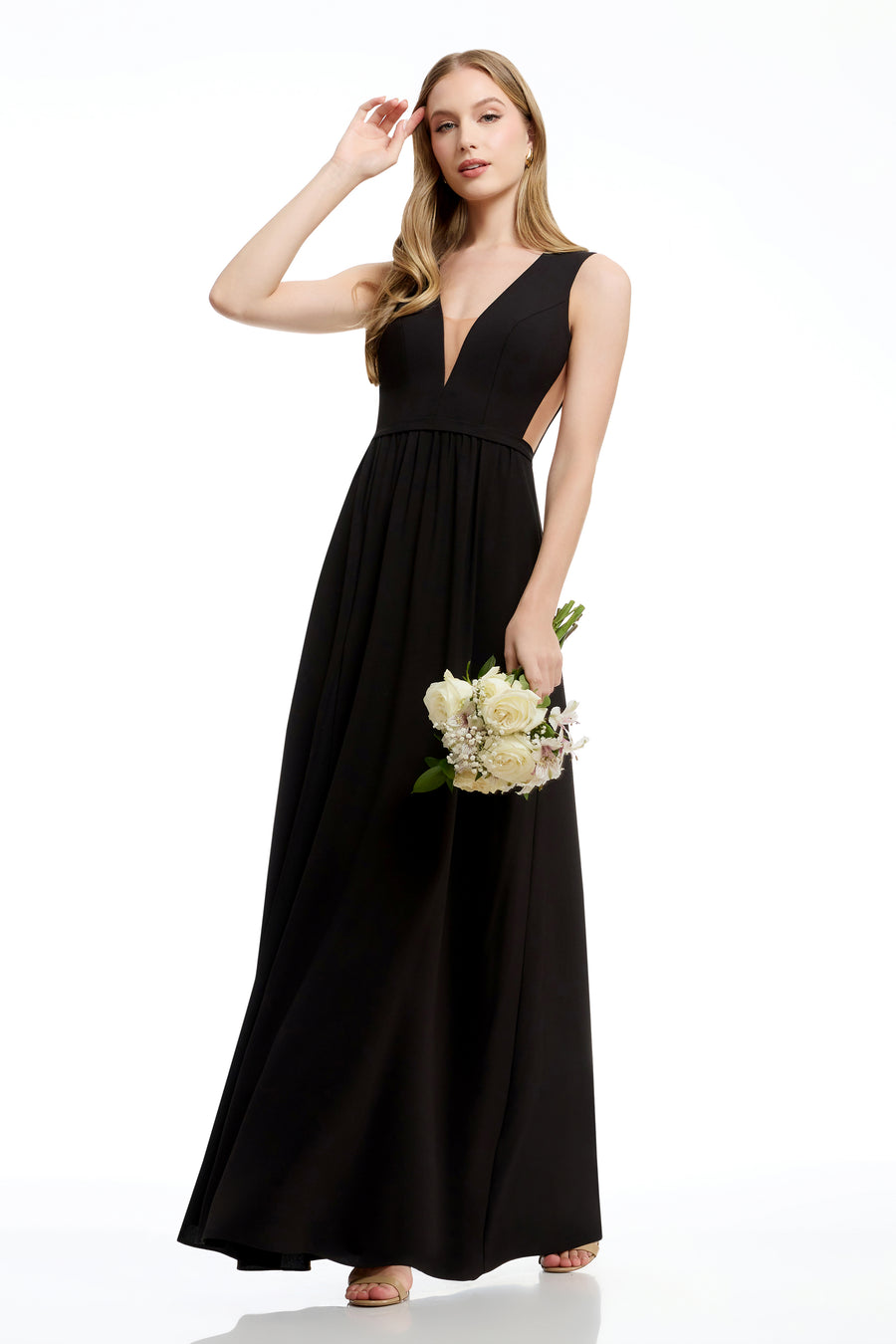 Dress The Population Katrina Cut Out Maxi Dress - SAGE - XXL Dress The Population Katrina Cut Out Maxi Dress - SAGE - XXL