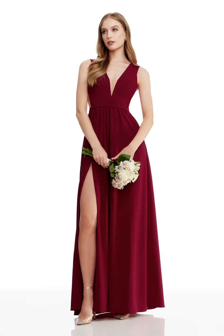 KATRINA GOWN / GARNET
