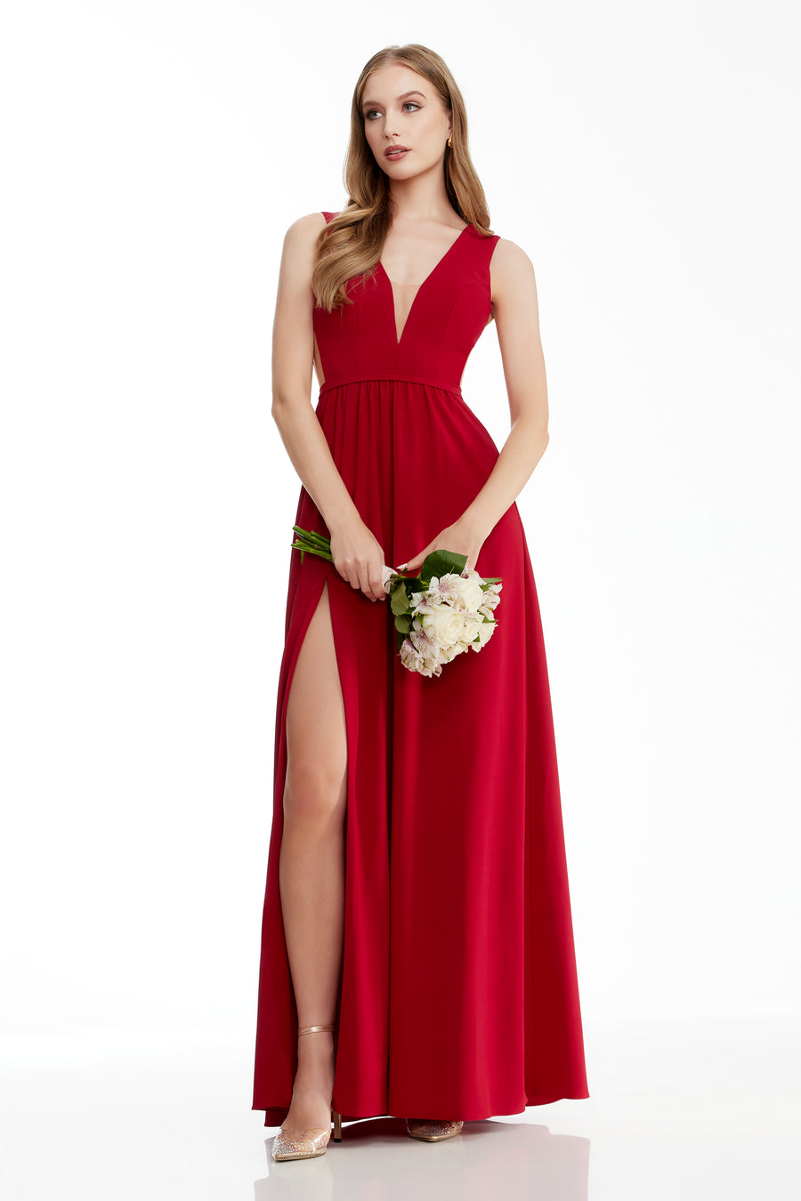 KATRINA GOWN / GARNET