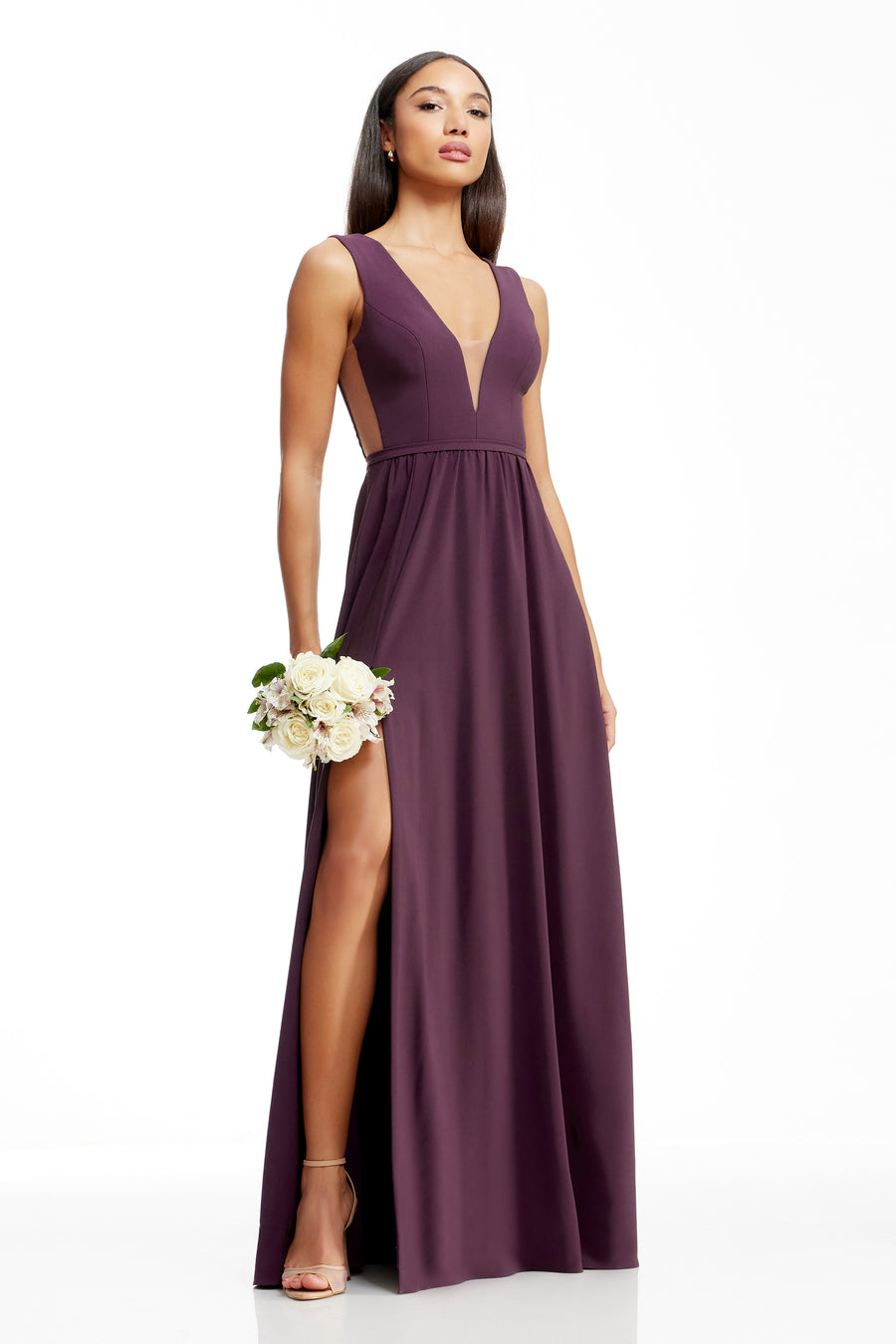 katrina maxi dress Katrina Backless Maxi Dress - White