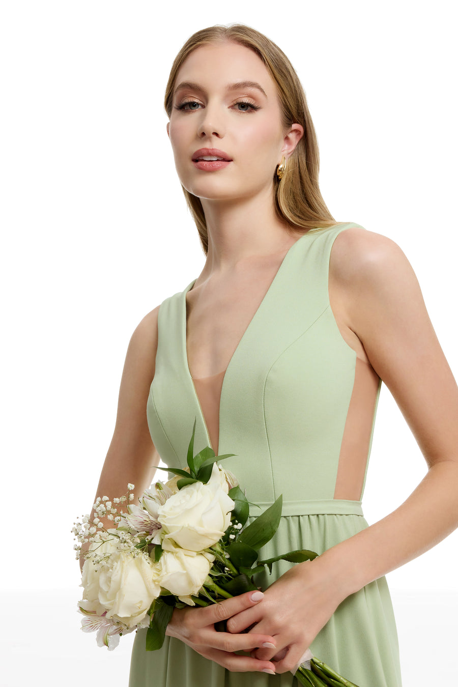 KATRINA GOWN / SAGE