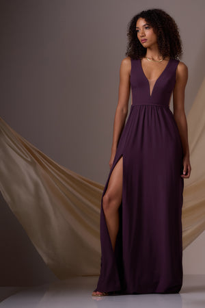 KATRINA GOWN / MIDNIGHT PLUM