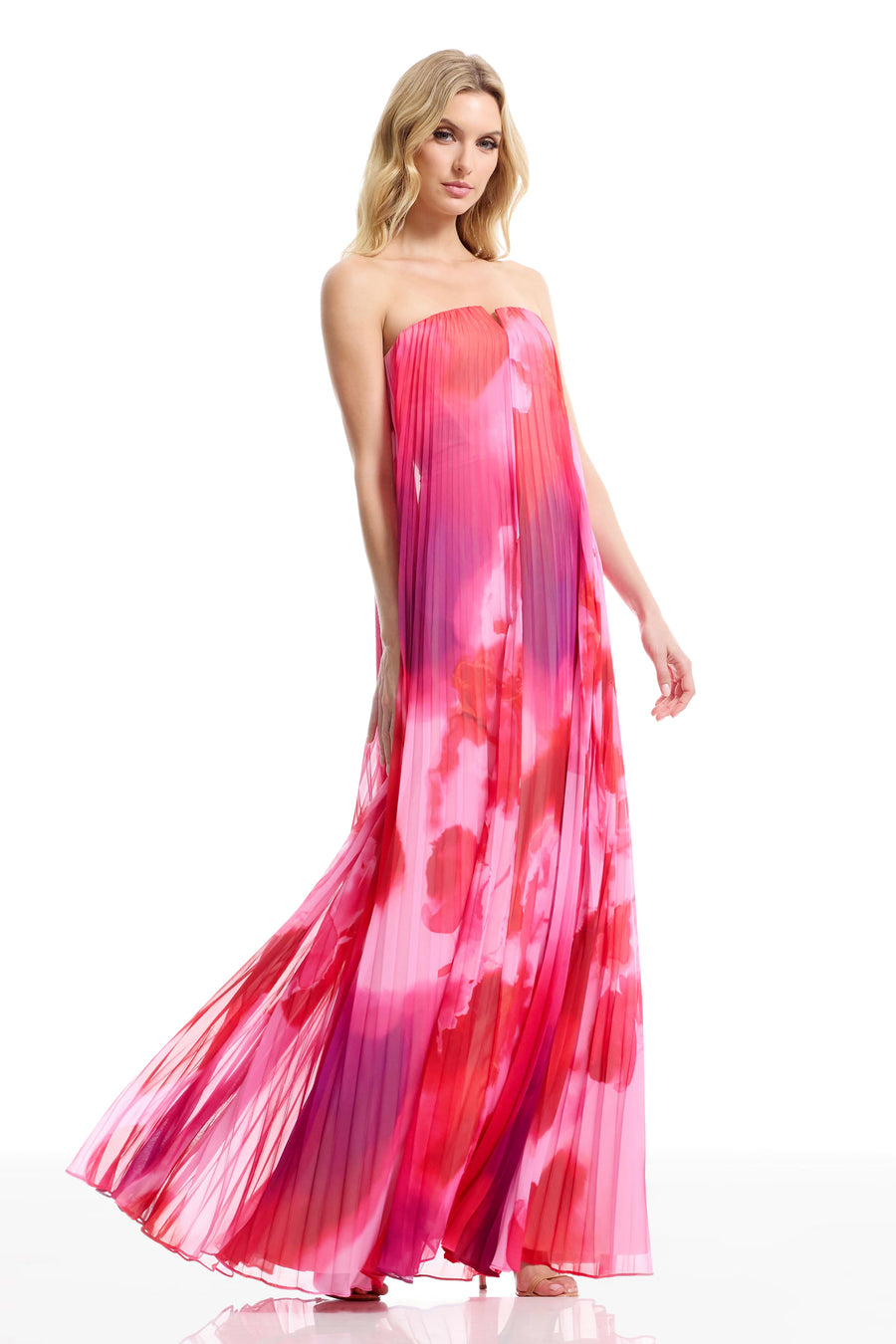 KELSTON DRESS / BLUSH MULTI