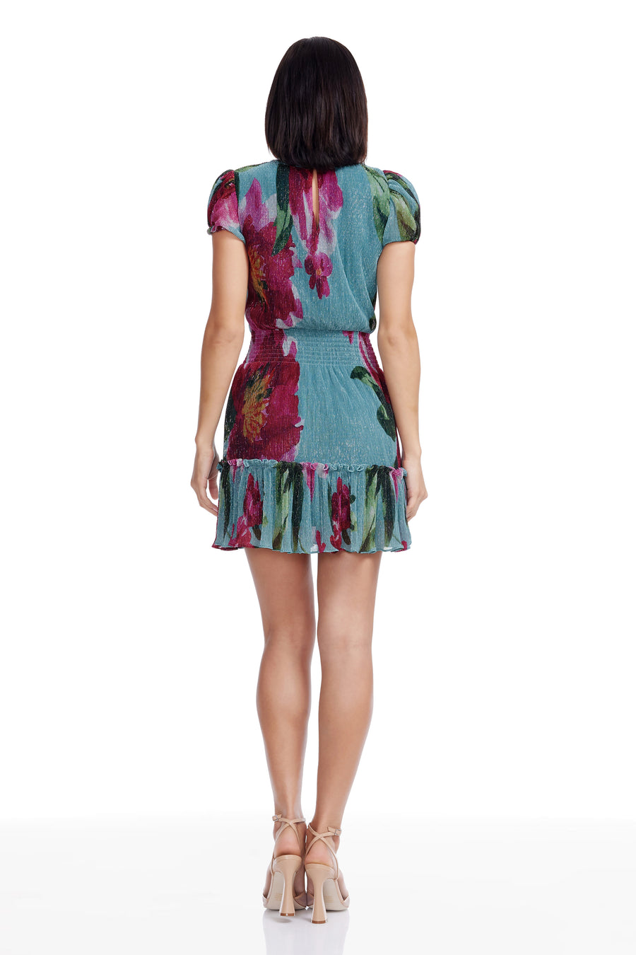 Kenley Dress / TURQUOISE MULTI