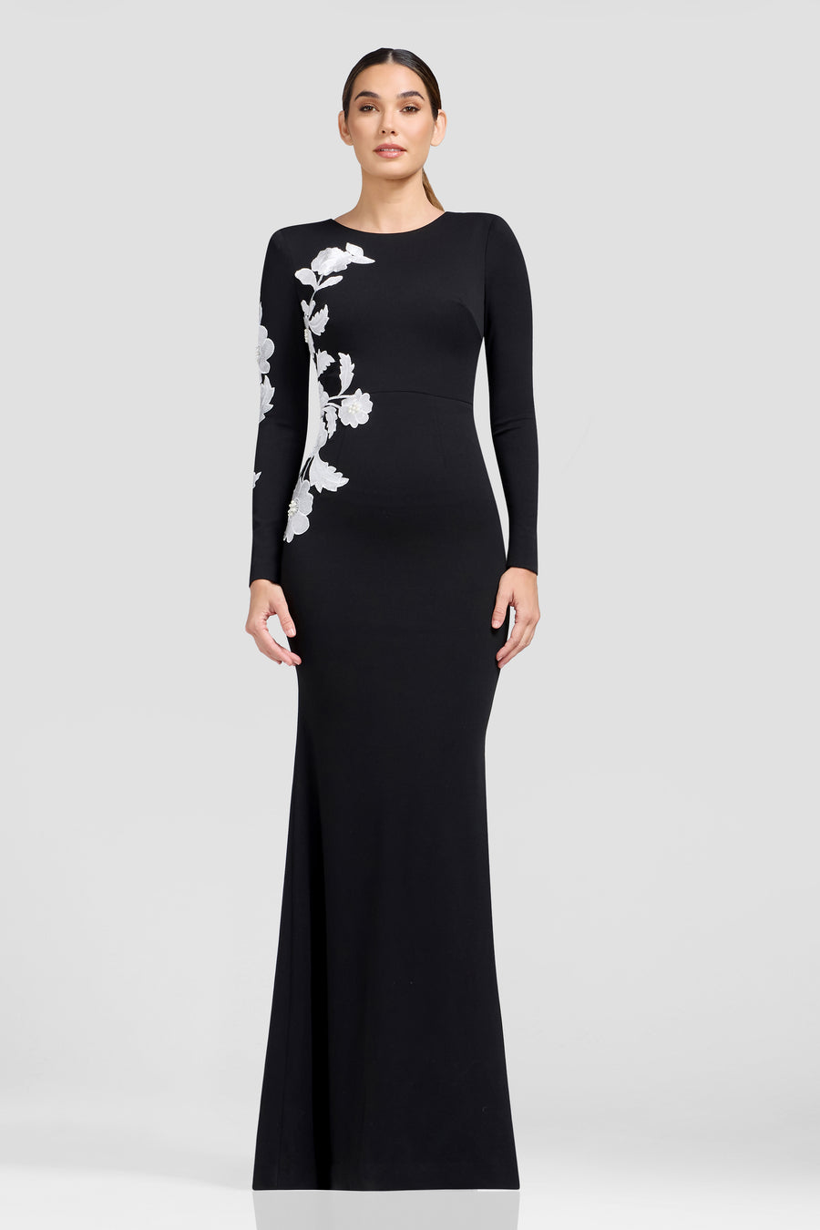 Kiera Dress / BLACK-WHITE