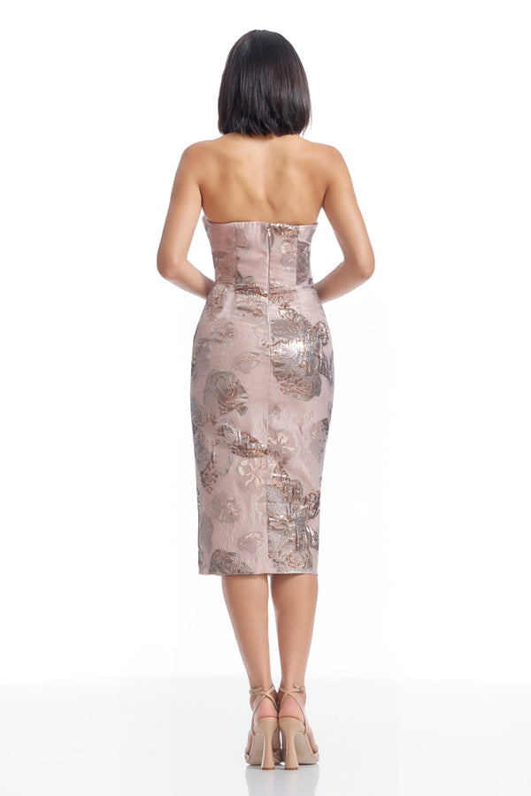 Kieron Dress / Rose Gold Multi