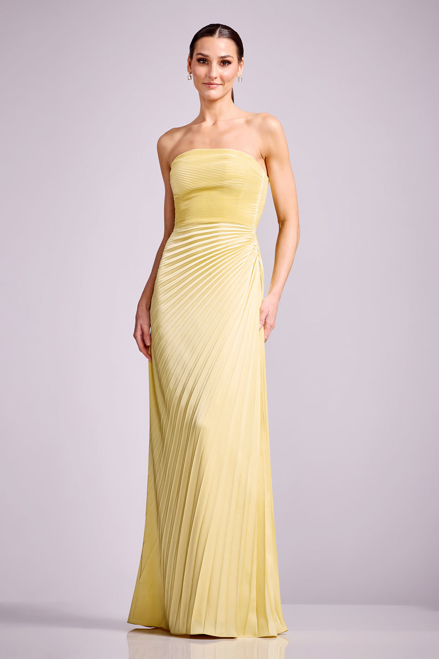 KINLEY DRESS / BUTTER YELLOW