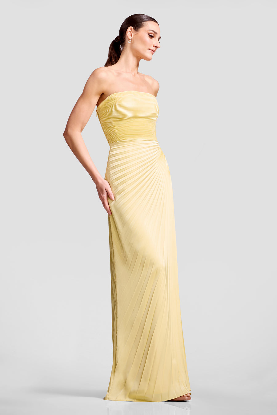 KINLEY DRESS / BUTTER YELLOW