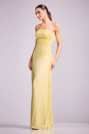 KINLEY DRESS / BUTTER YELLOW