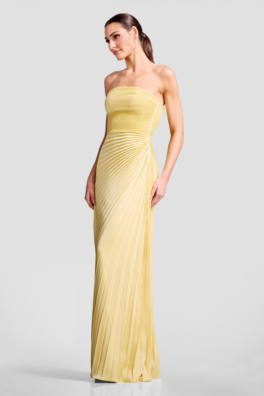 KINLEY DRESS / BUTTER YELLOW