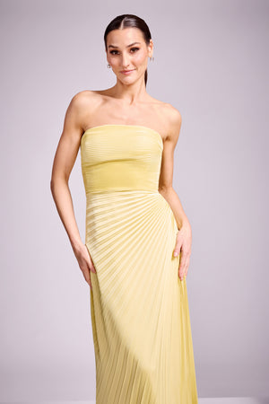 KINLEY DRESS / BUTTER YELLOW