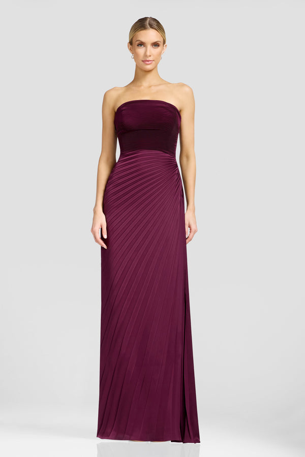 Kinley Dress / DARK CHERRY