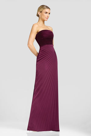 Kinley Dress / DARK CHERRY