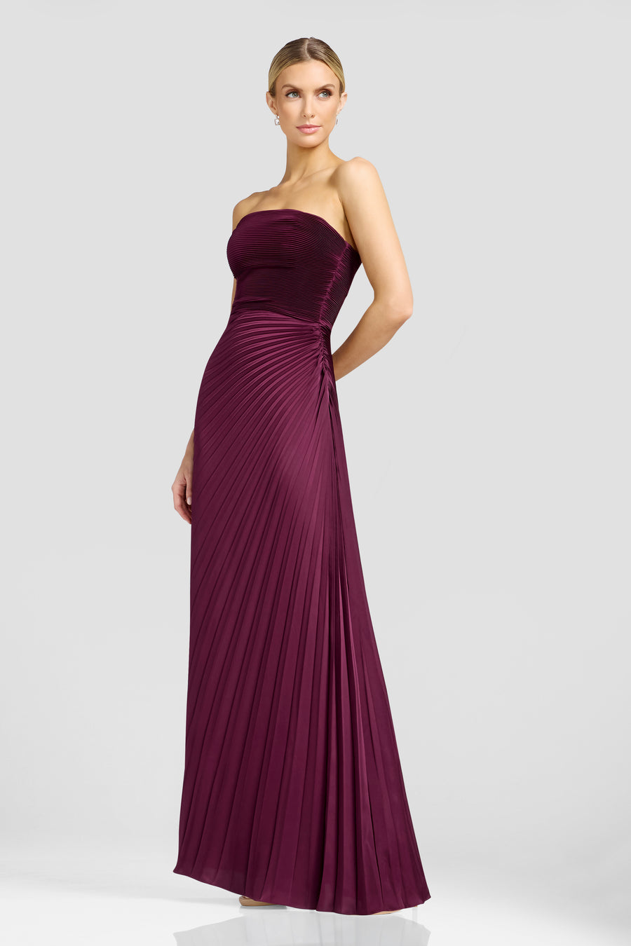 Kinley Dress / DARK CHERRY