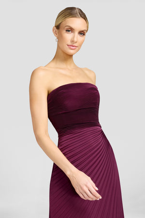 Kinley Dress / DARK CHERRY