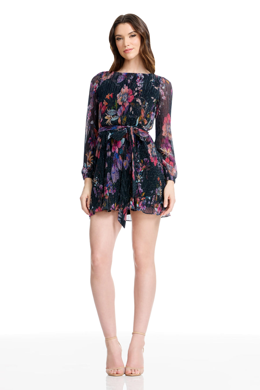dress the population kirsi Dress the Population Women's Kirsi Printed Mini Dress