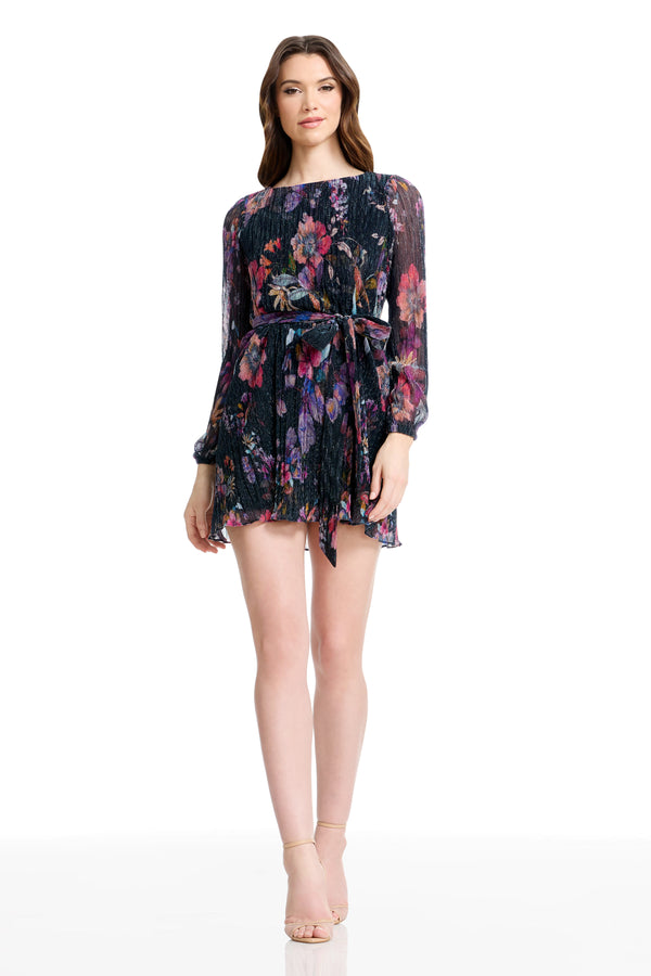 Kirsi Dress / VIOLET MULTI