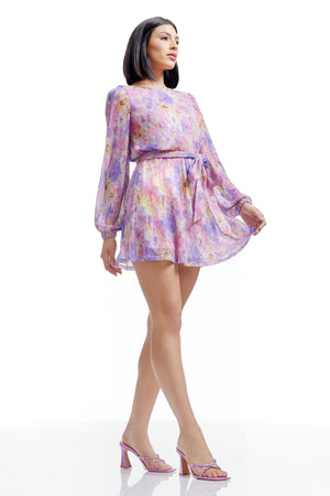 Kirsi Dress / Dusty Rose Multi