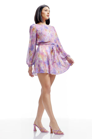 Kirsi Dress / Dusty Rose Multi
