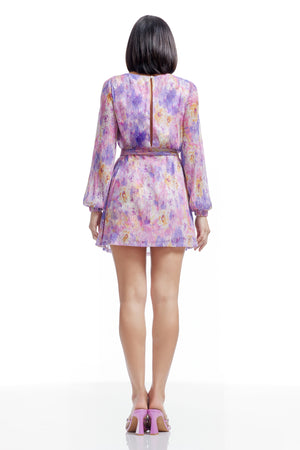 Kirsi Dress / Dusty Rose Multi