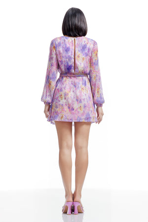 Kirsi Dress / Dusty Rose Multi