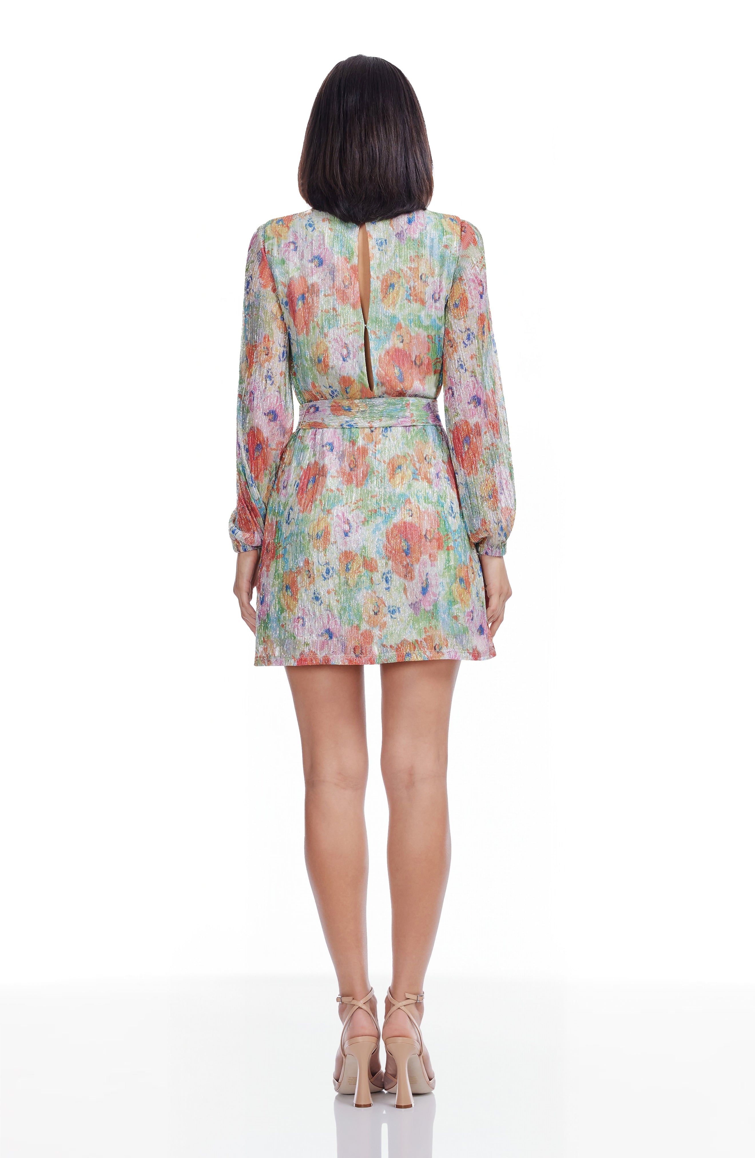 dress the population kirsi Dress the Population Women's Kirsi Printed Mini Dress