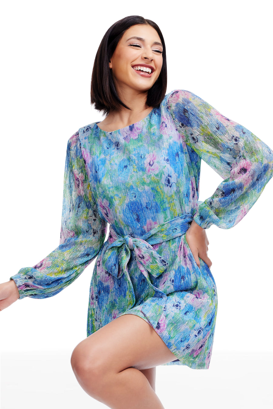 dress the population kirsi Dress the Population Women's Kirsi Printed Mini Dress
