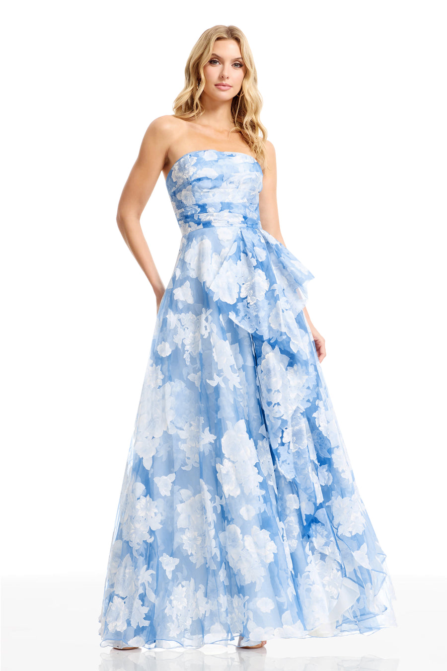 KIT GOWN / SKY MULTI