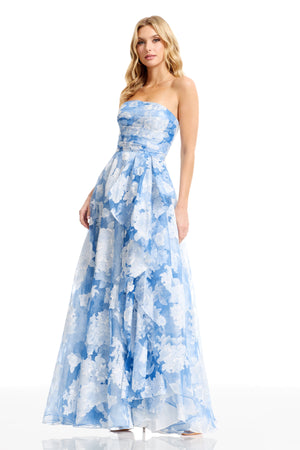 KIT GOWN / SKY MULTI