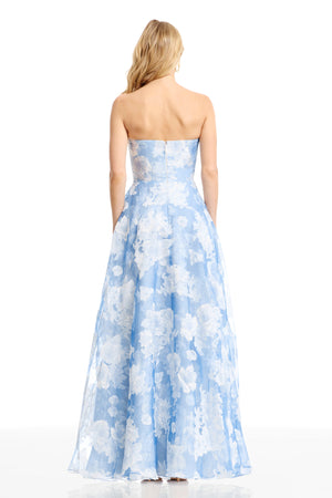 KIT GOWN / SKY MULTI