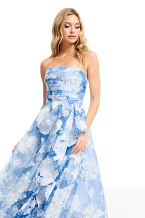 KIT GOWN / SKY MULTI