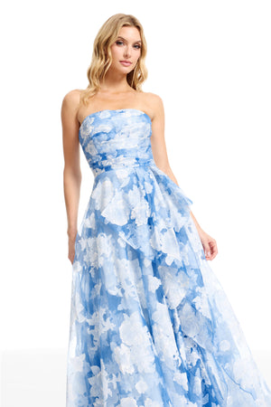 KIT GOWN / SKY MULTI