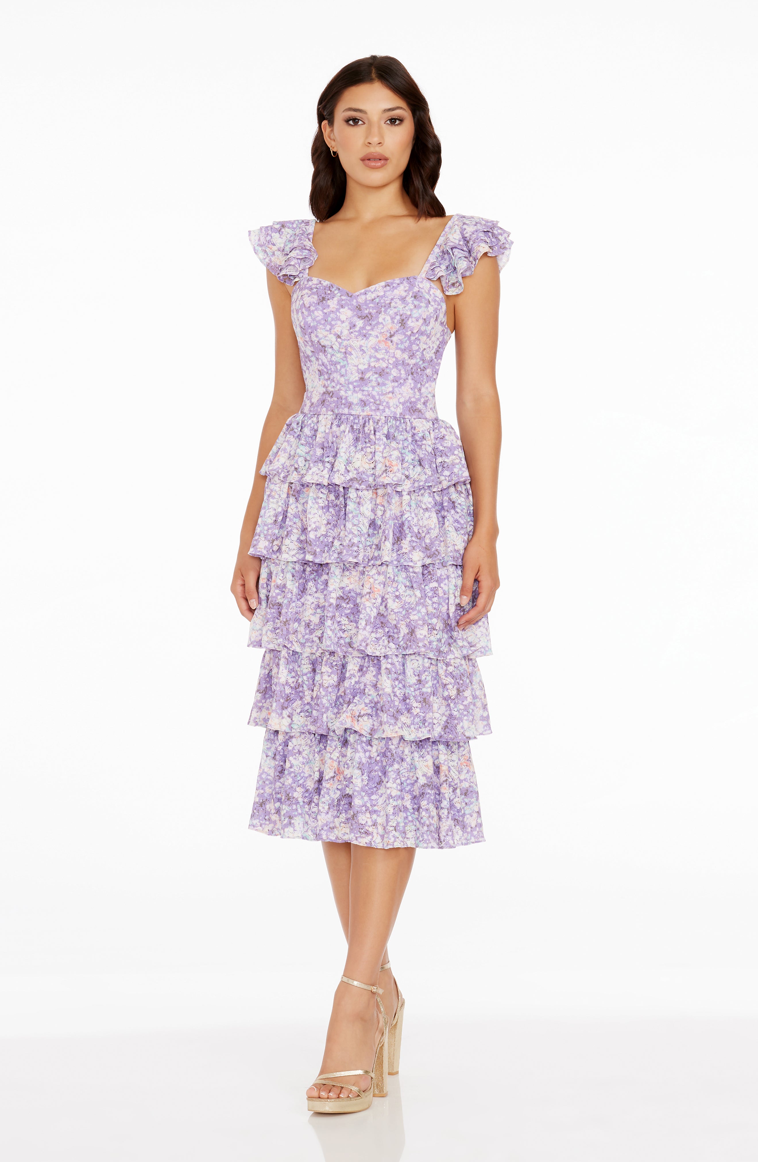 dress the population krista dress Krista Gown Dress the Population