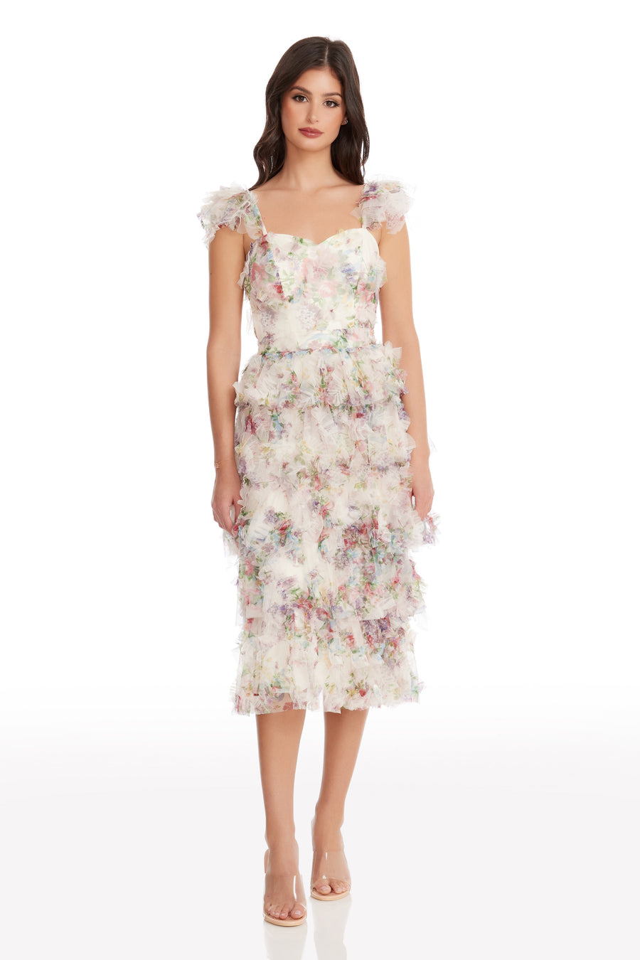 Kristen Dress / IVORY MULTI