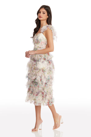 Kristen Dress / IVORY MULTI